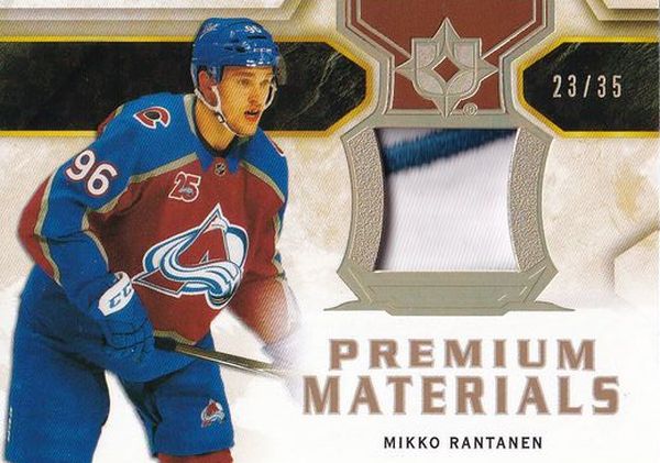 patch karta MIKKO RANTANEN 20-21 UD Ultimate Premium Materials /35